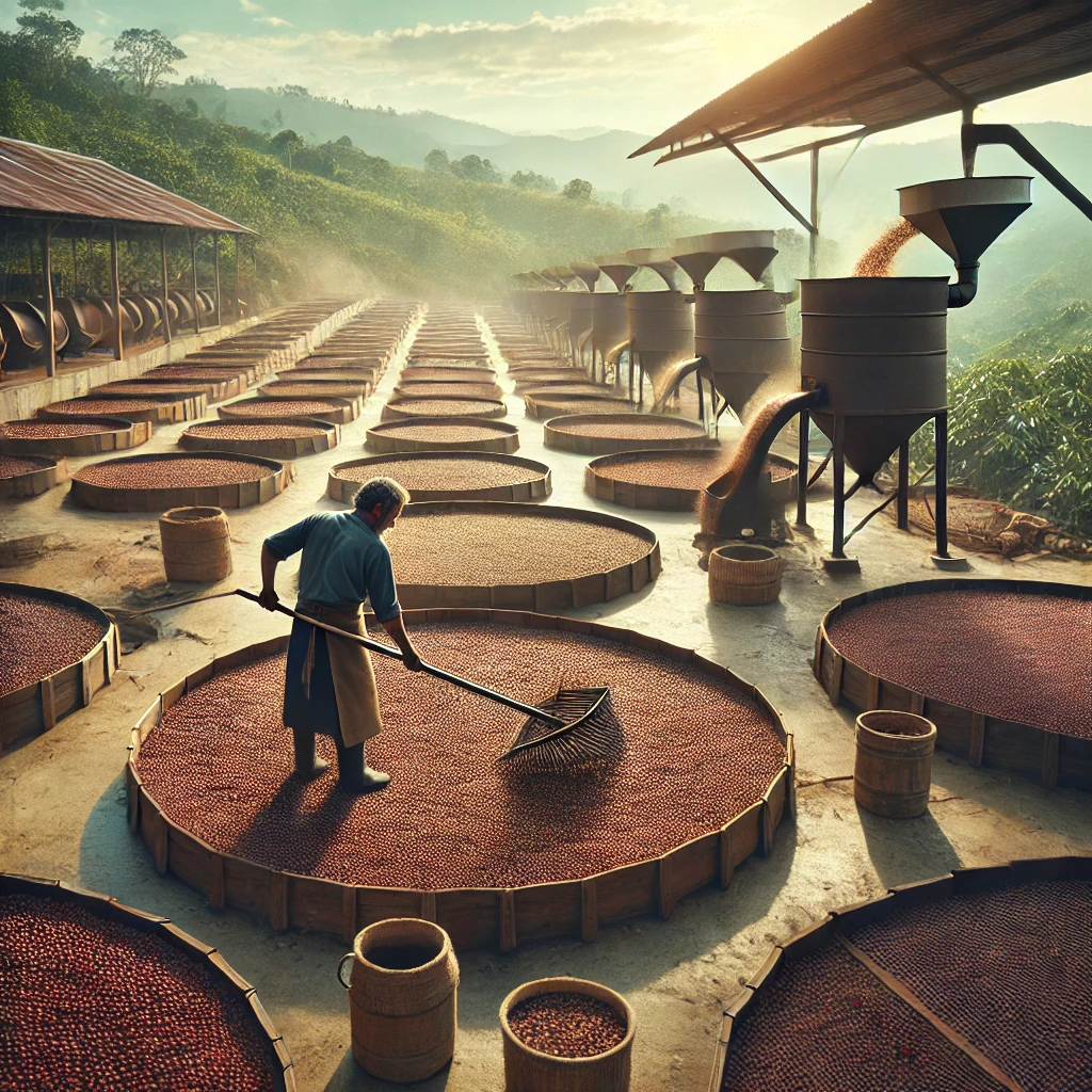 Coffee Drying Process