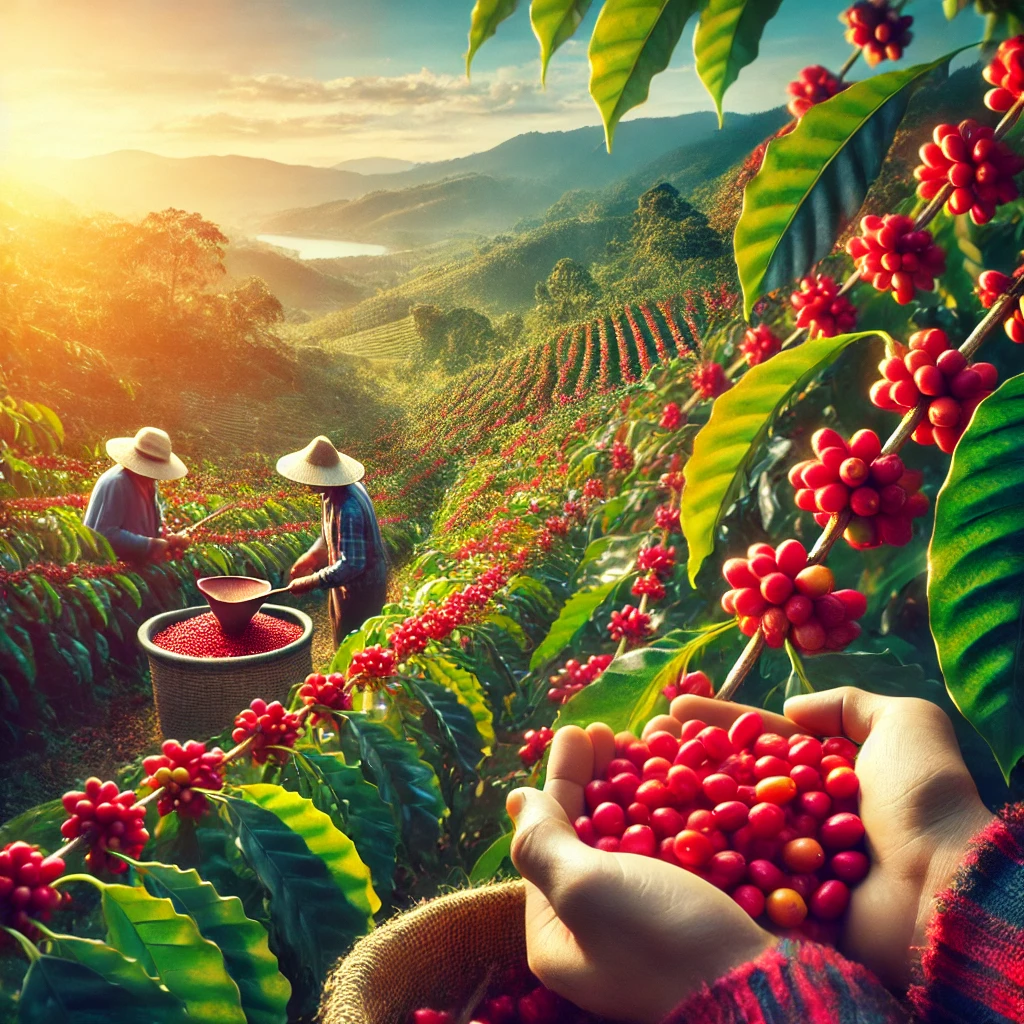 Coffee Harvesting Process