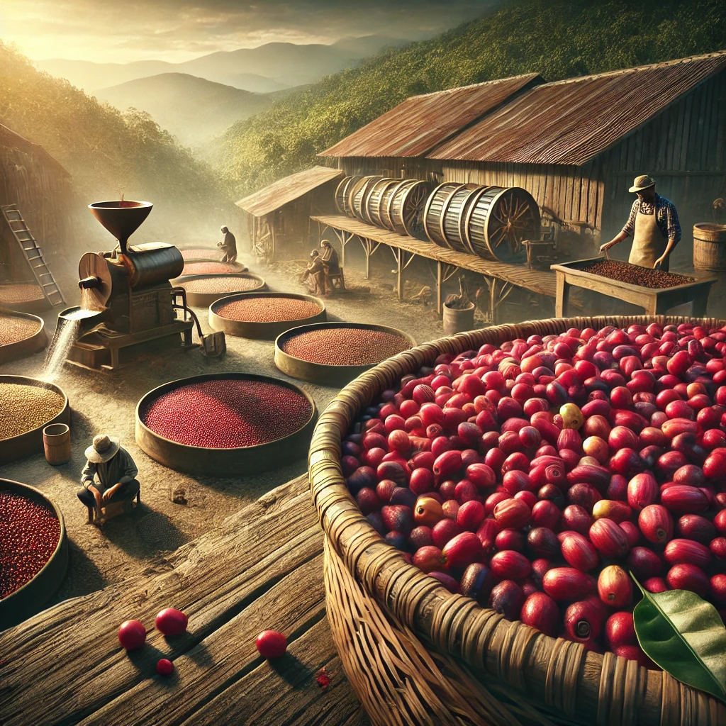 Coffee Processing Process